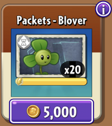 Blover's seeds in the store (9.7.1)