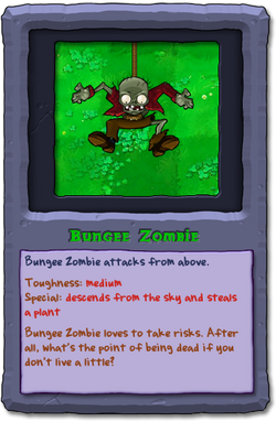 Bungee Zombie, Plants vs. Zombies Wiki