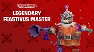 The Legendary Feastivus Master costume, only available during Feastivus