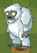 An arm glitch of the Treasure Yeti