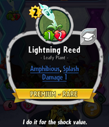 Lightning Reed's statistics