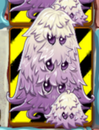 An endangered Guard-shroom with Mini-shroom