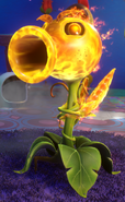 Fire Pea in-game