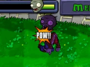 A mallet killing a hypnotized Zombie