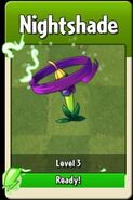 Nightshade's animation when it is ready to level up