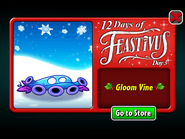 Gloom Vine in an advertisement for the 3rd day of Feastivus 2021