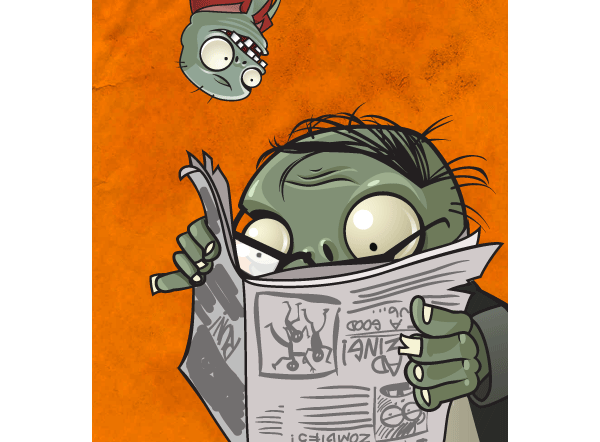 Newspaper Zombie (Plants vs. Zombies 2)