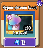 Hypno-shroom's seeds in the store (9.7.1, Special)