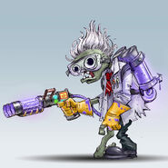 Concept sketch (Plants vs. Zombies: Garden Warfare)