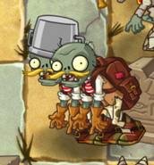 Buckethead Adventurer Zombie in Ancient Egypt (Tombastic Adventures)