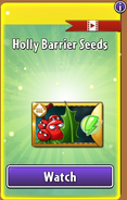 Holly Barrier's seeds in the store (Promoted, Free)