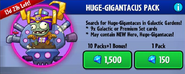 Huge-Giganticus on the advertisement for the Huge-Gigantacus Pack