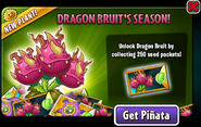 Dragon Bruit in an advertisement