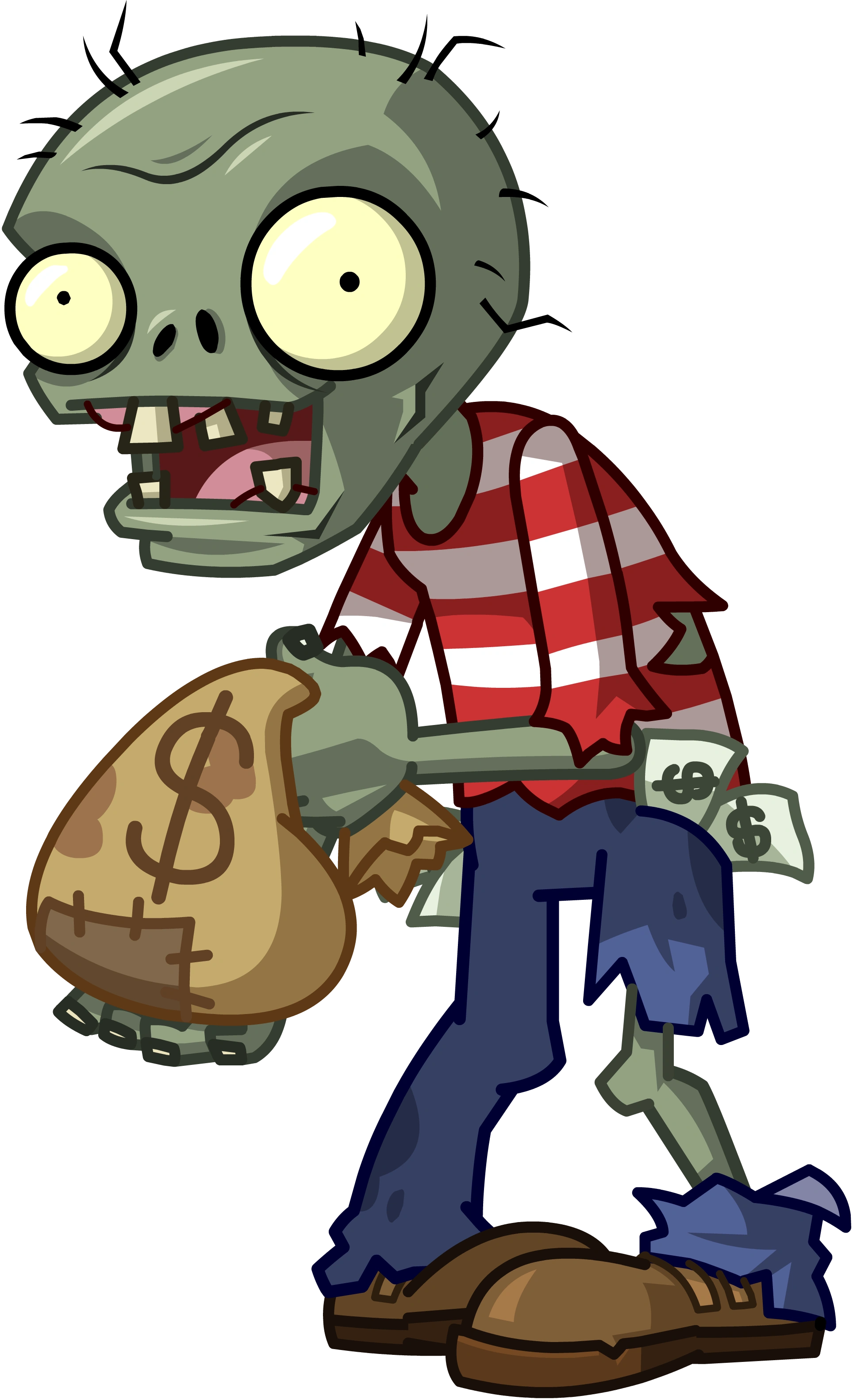 Money Bag Zombie Plants vs. Zombies Wiki Fandom
