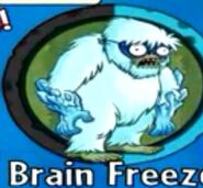 The player receiving Brain Freeze from a Premium Pack