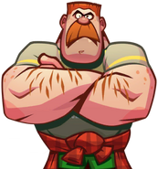 Douglas' confused talk sprite