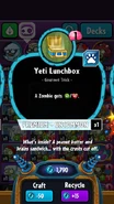 Yeti Lunchbox's statistics