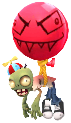 Balloon Zombie (Plants vs. Zombies), Plants vs. Zombies Wiki