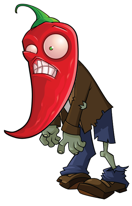 Jalapeno Zombie | Plants Vs. Zombies Wiki | Fandom