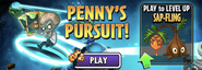 Sap-fling in another advertisement for Penny's Pursuit