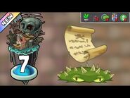 Plants vs Zombies 2 - Pirate Seas Day 7 -Plants Lvl 1 & No Premium-