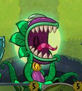 Chompzilla's expression when a legendary zombie is played