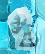 Frozen Firebreather Zombie