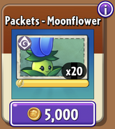 Moonflower's seeds in the store (9.7.1)