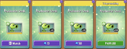 Peashooter's seeds in the store (10.2.1, Promoted)