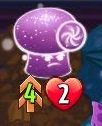 Cosmic Mushroom with the Double Strike trait