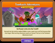 Iceberg Lettuce on the Tombastic Adventures Thymed Event notice