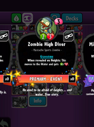 Zombie High Diver's statistics (pre 1.60.79)
