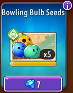 Bowling Bulb's seeds in the store (10.9.1)