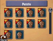 Puzzle Mode page one in the Nintendo DS version