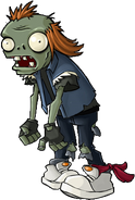 Mullet Zombie finalized concept art