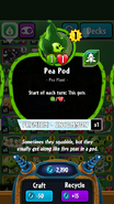 Pea Pod's statistics