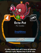 Octo-Pet's statistics