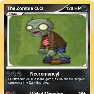 User Blog The Zombie O O Pvzwiki Pokemon Cards Plants Vs Zombies Wiki Fandom