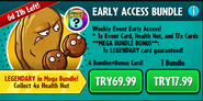 Health-Nut on the advertisement for the Early Access Bundle