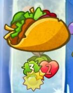 2nd-Best Taco of All Time being used on Metal Petal Sunflower