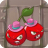 Cherry Bomb (pink cowboy hats with light blue ribbons)