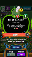 Lily of the Valley's statistics