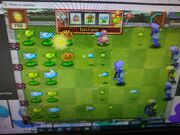 Wall nut replaced with repatillo Note the Minecraft Pickaxe