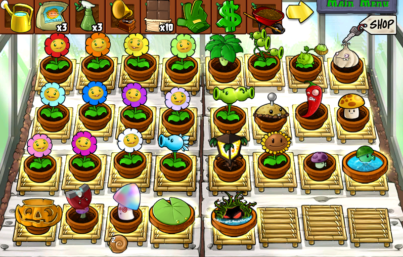 Zen Garden (Plants vs. Zombies 2), Plants vs. Zombies Wiki