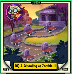 A Schooling At Zombie U Plants Vs Zombies Wiki Fandom