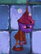 Hypnotized Turret-Head Zombie