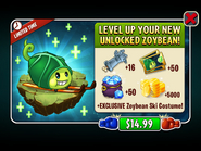 An advertisement to level up Zoybean Pod