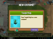 Getting Tangle Kelp's costume