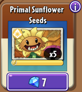 Primal Sunflower's seeds in the store (9.7.1)