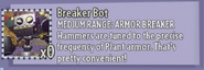 Breaker Bot's stickerbook description